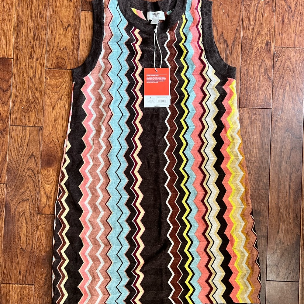 NWT Missoni for Target lined knit dress size: small